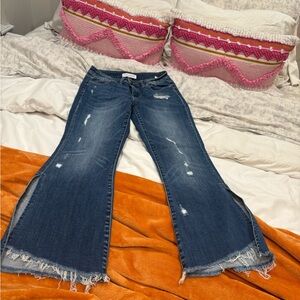 flare flying monkey jeans